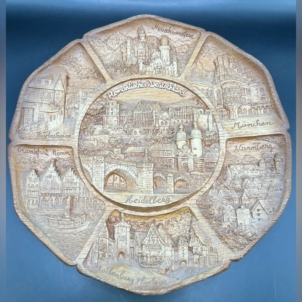 Intricately Carved Wall Decor- Plate‎